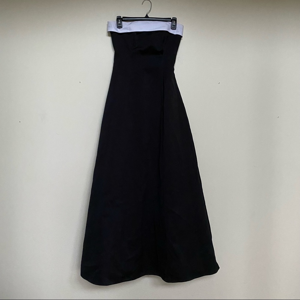 Vintage Strapless Floor Length Dress